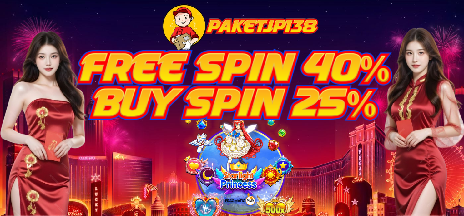 EVENT FREESPIN MURNI 40% & BUY FREESPIN 25%